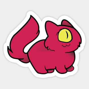 Cherry Kitten Sticker